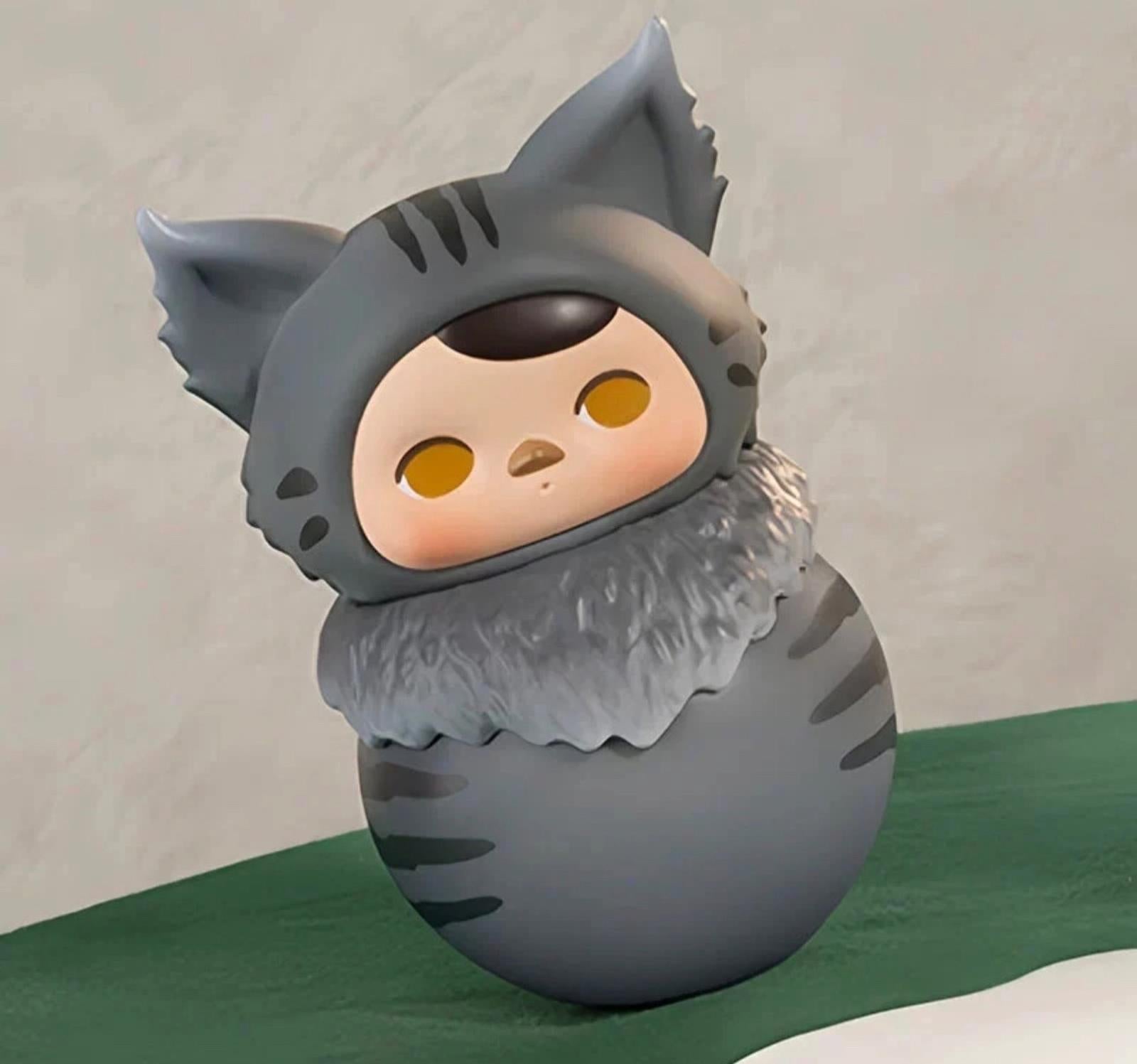 PUCKY Roly Poly Kitty Series Vinyl Plush Confirmed Blind Box Figure Authentic