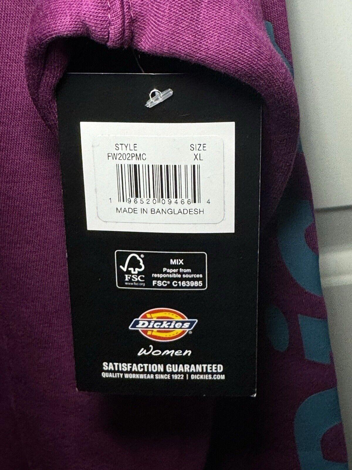 Dickies Women’s Hoodie Fleece Sweatshirt Relaxed Fit L