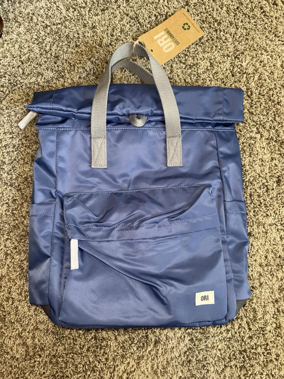 Ori Sustainable by Ori London Women's Marine Blue Small Bag 7 Liter Capacity