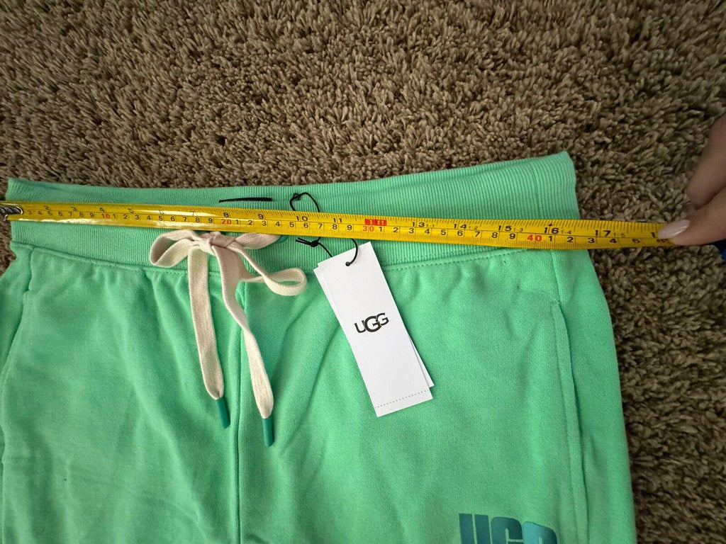 UGG Logo Keyla Cropped Pants Green Color Sizes S, M, L NWT