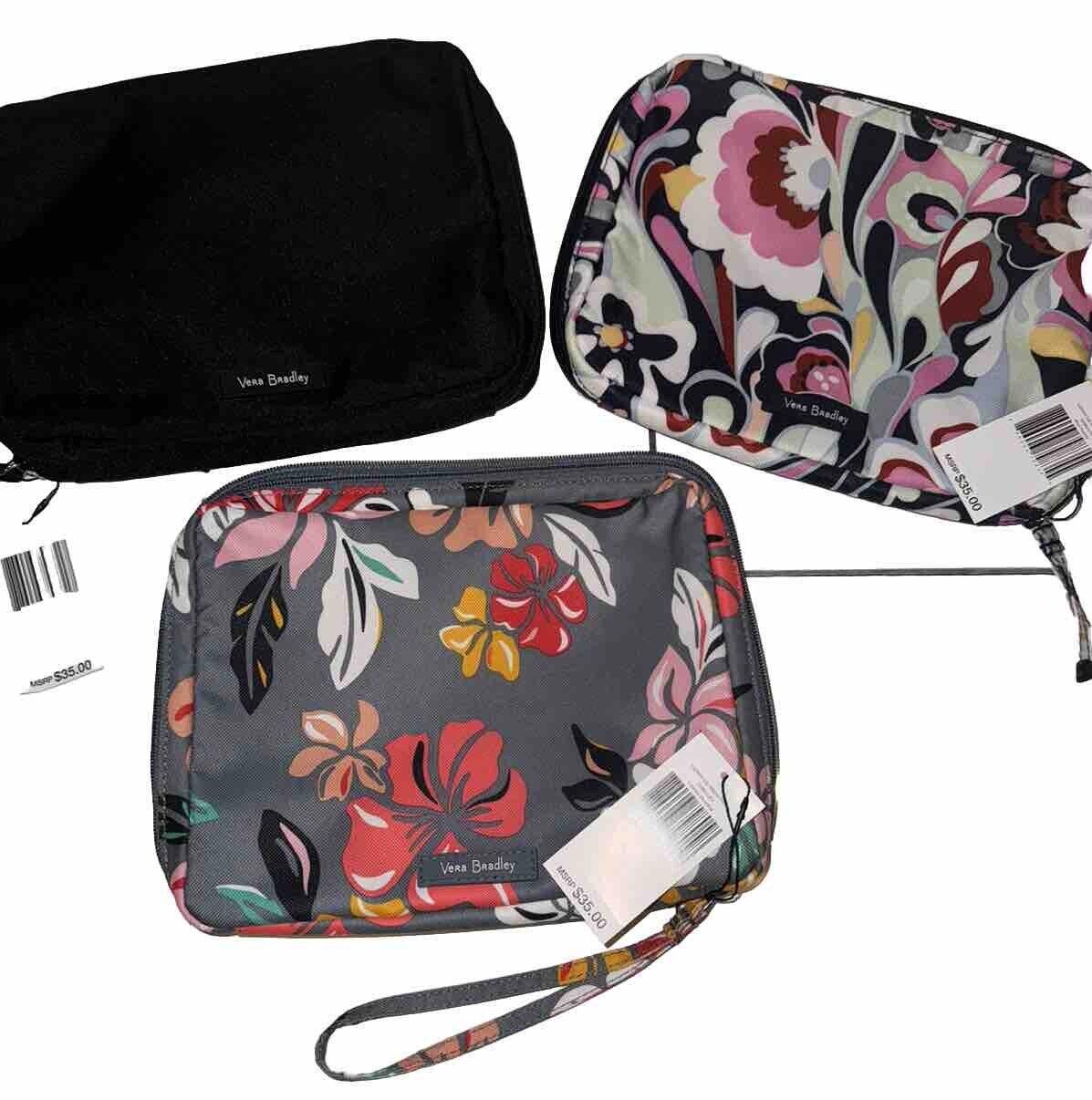 VERA BRADLEY Lighten Up Wipes Pouch Bag Case- 3 Styles & Colors AVAILABLE NWT