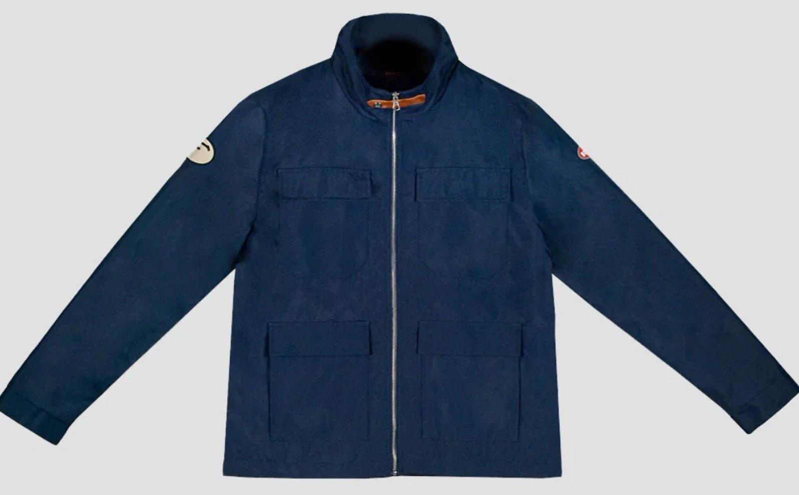 NEW! Bugatti Heritage Jacket Four Pockets BLUE. Large NWT