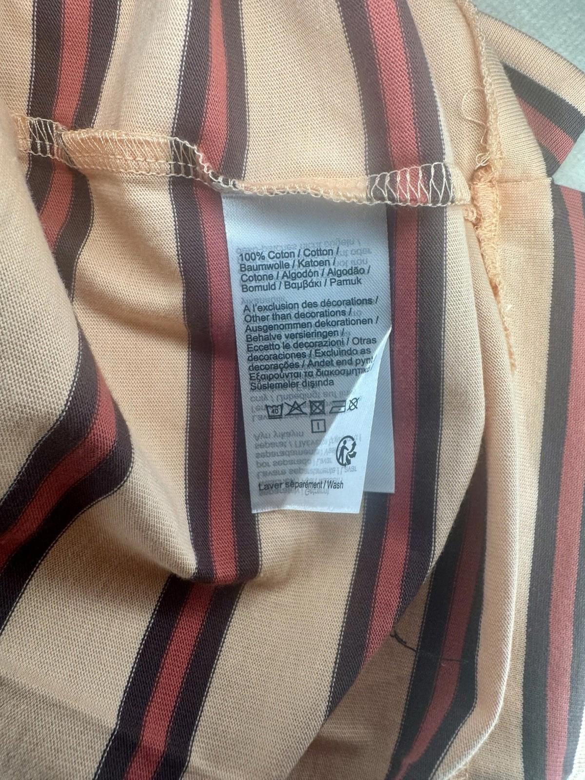 NEW! Lacoste Men's Regular Fit Cotton Polo Striped Shirt Small NWT