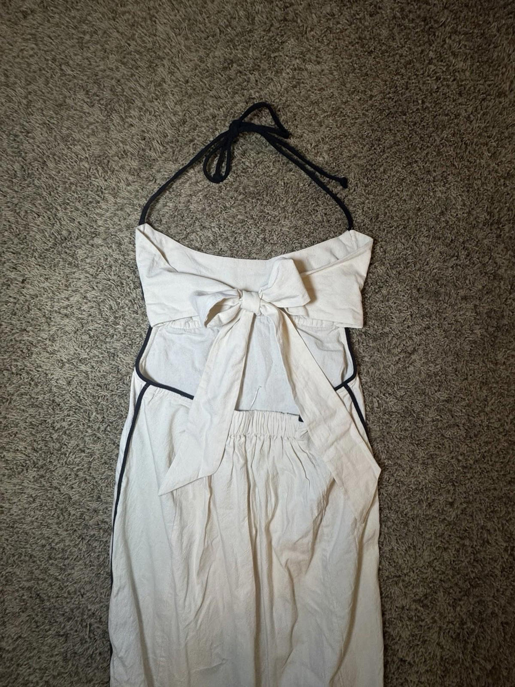 Free People Free-est Summer in Capri Dress Midi Side Slit Medium NEW