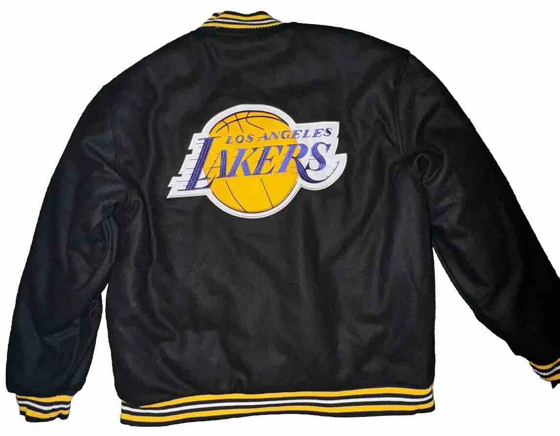 NBA Los Angeles Lakers JH Design Wool Reversible Jacket