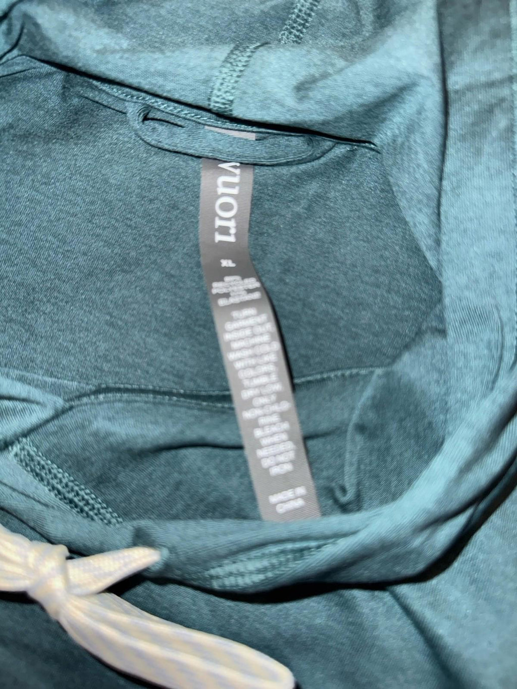 NWT Women’s Vuori Clothing Halo Essential Hoodie MOSS HEATHER Size: XL NEW