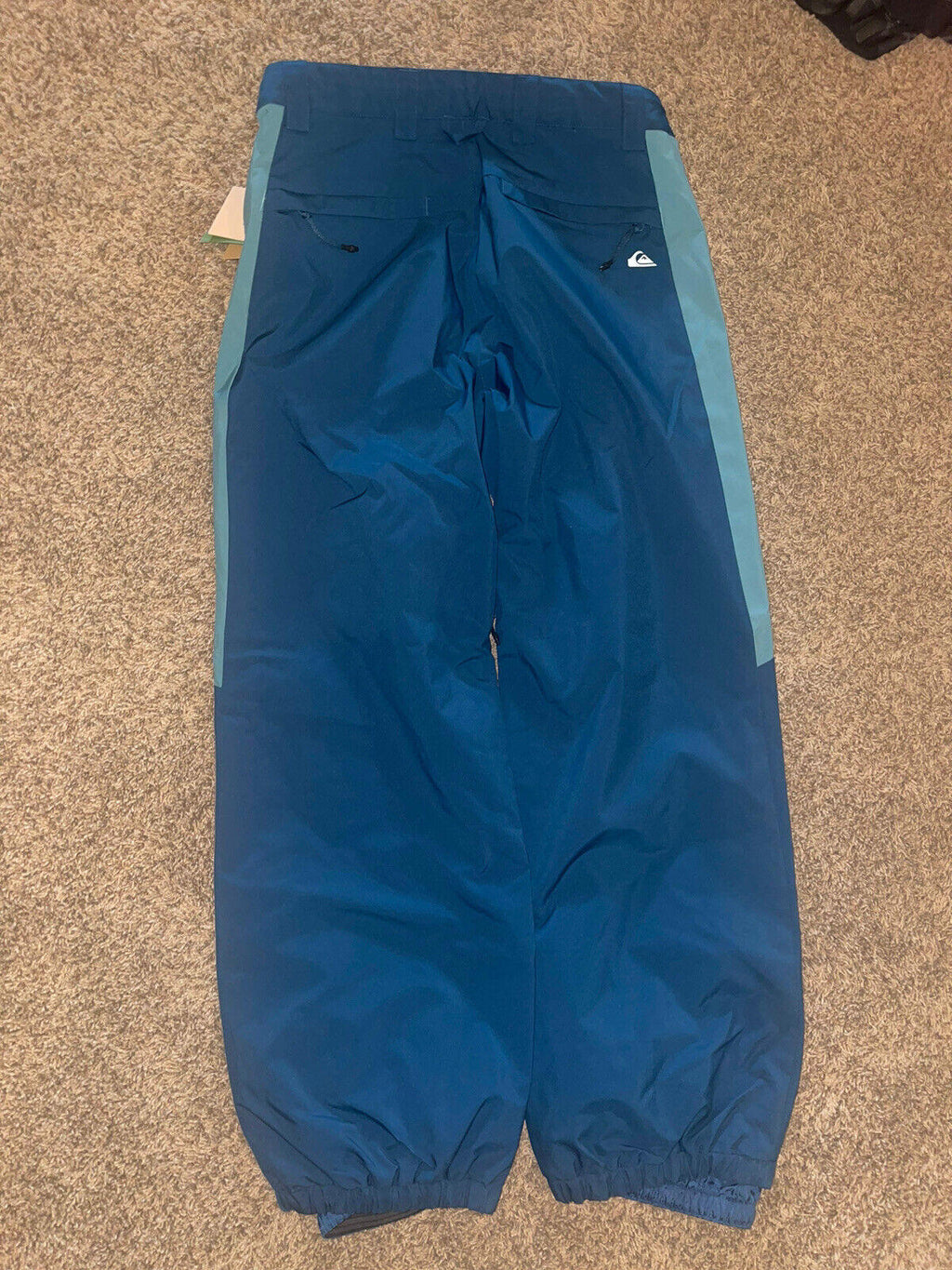 Quiksilver Snow Down Pant - Men's S & M Available. NWT Teal