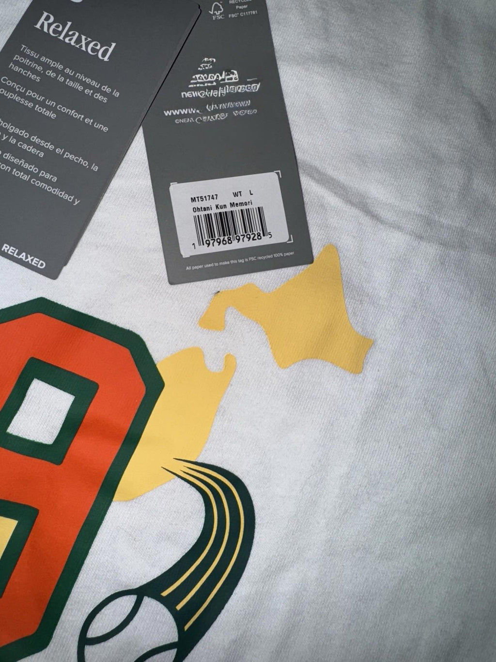 New Balance Shohei Memories Graphic T-Shirt. LG NWT