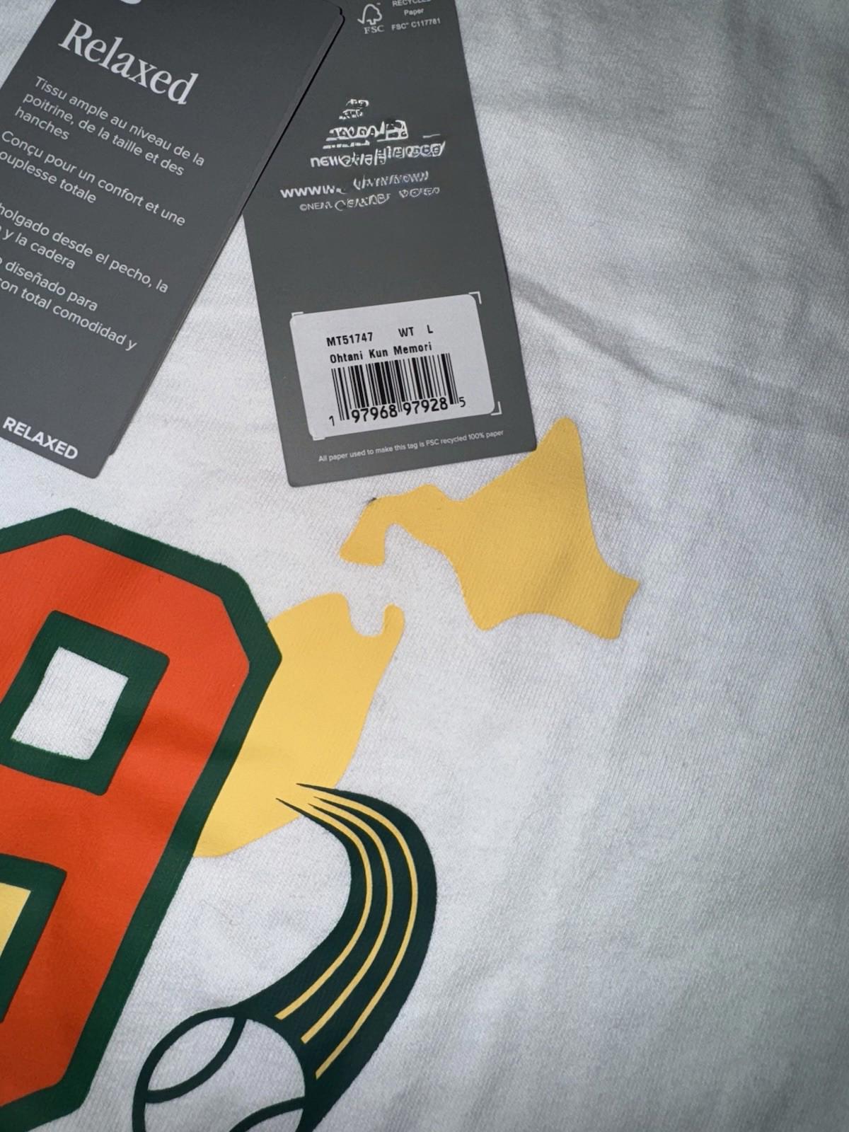 New Balance Shohei Memories Graphic T-Shirt. LG NWT