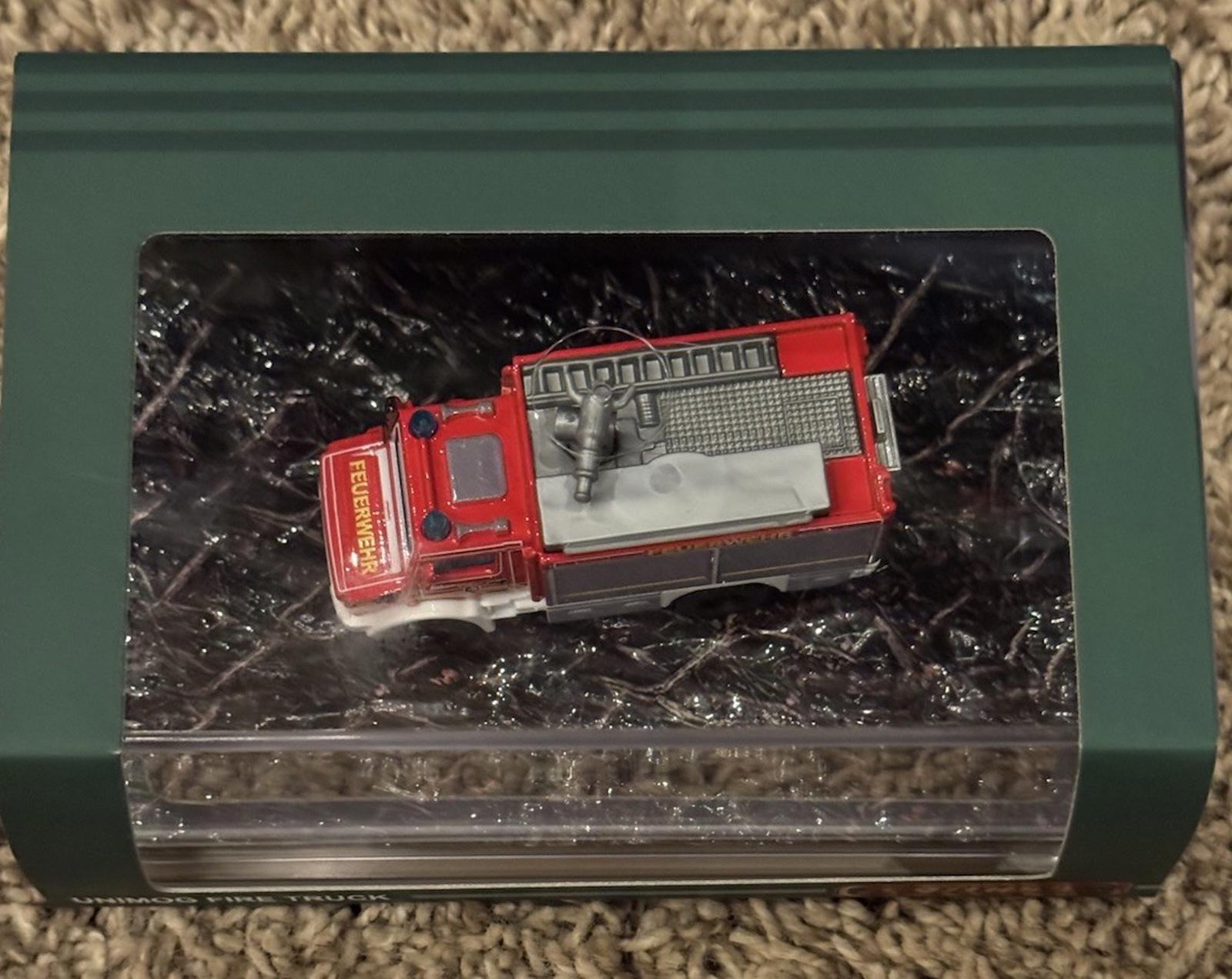 Matchbox Collectors Mercedes-benz Unimog Fire Truck Mattel Collectors FAST SHIP!