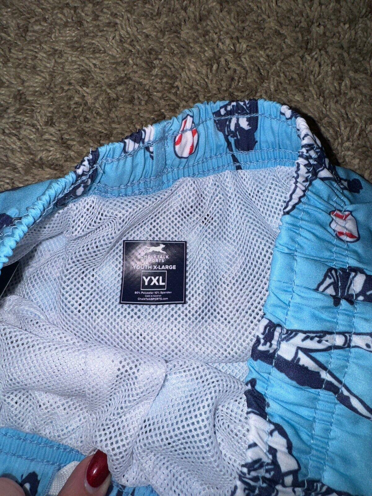 Boys Chalktalk Sports Baseball Swim Trunks Youth LG