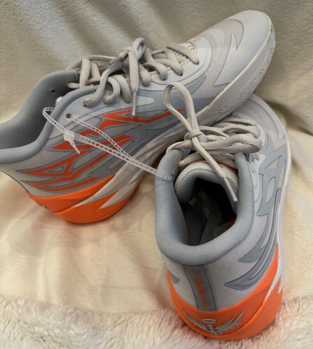 Puma MB.02 Gorange Melo Basketball Shoes Size 11.5 Men's