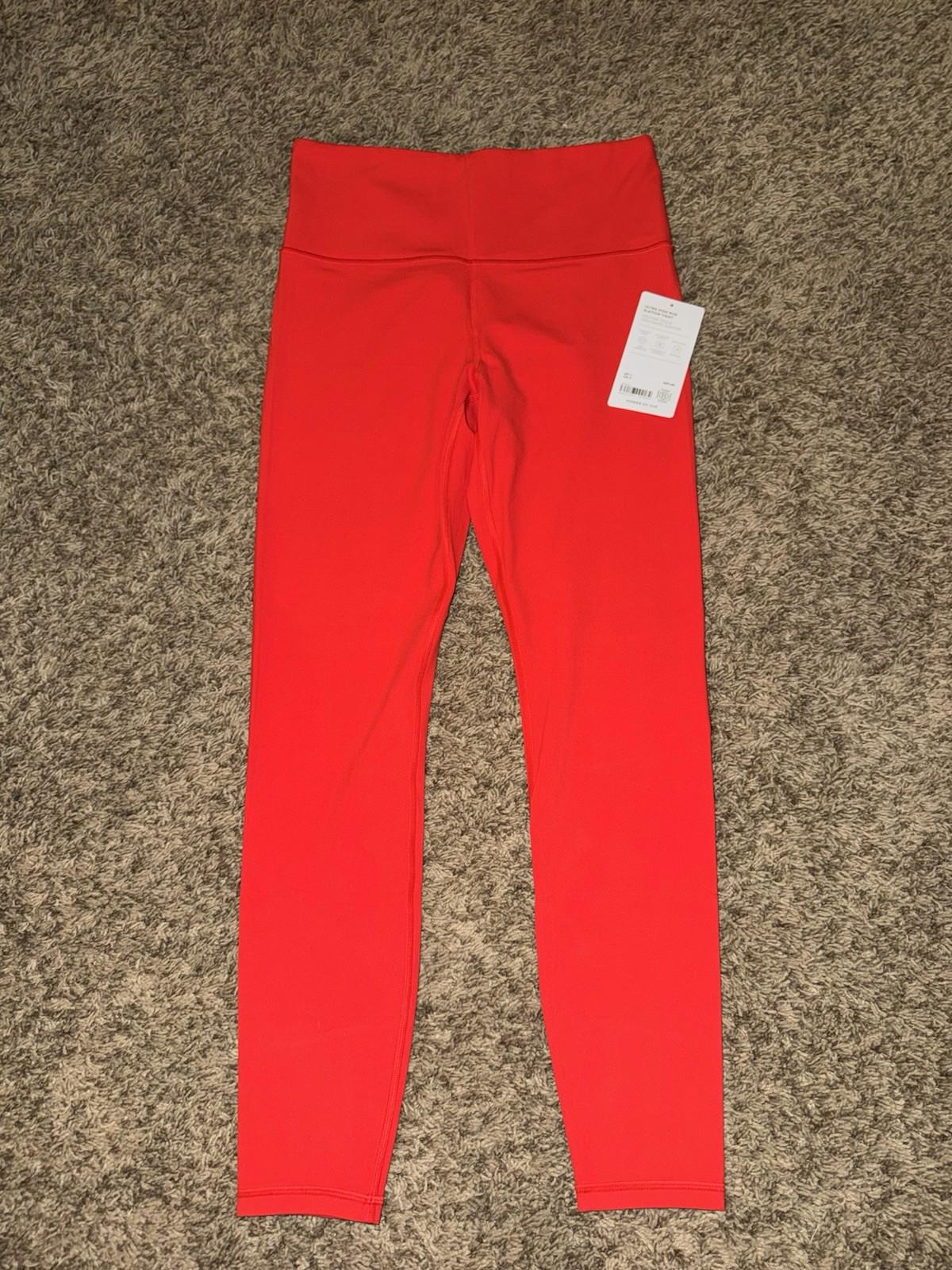 ATHLETA Elation Ultra High Rise Tight Workout Pant | Cardinal MED  NEW