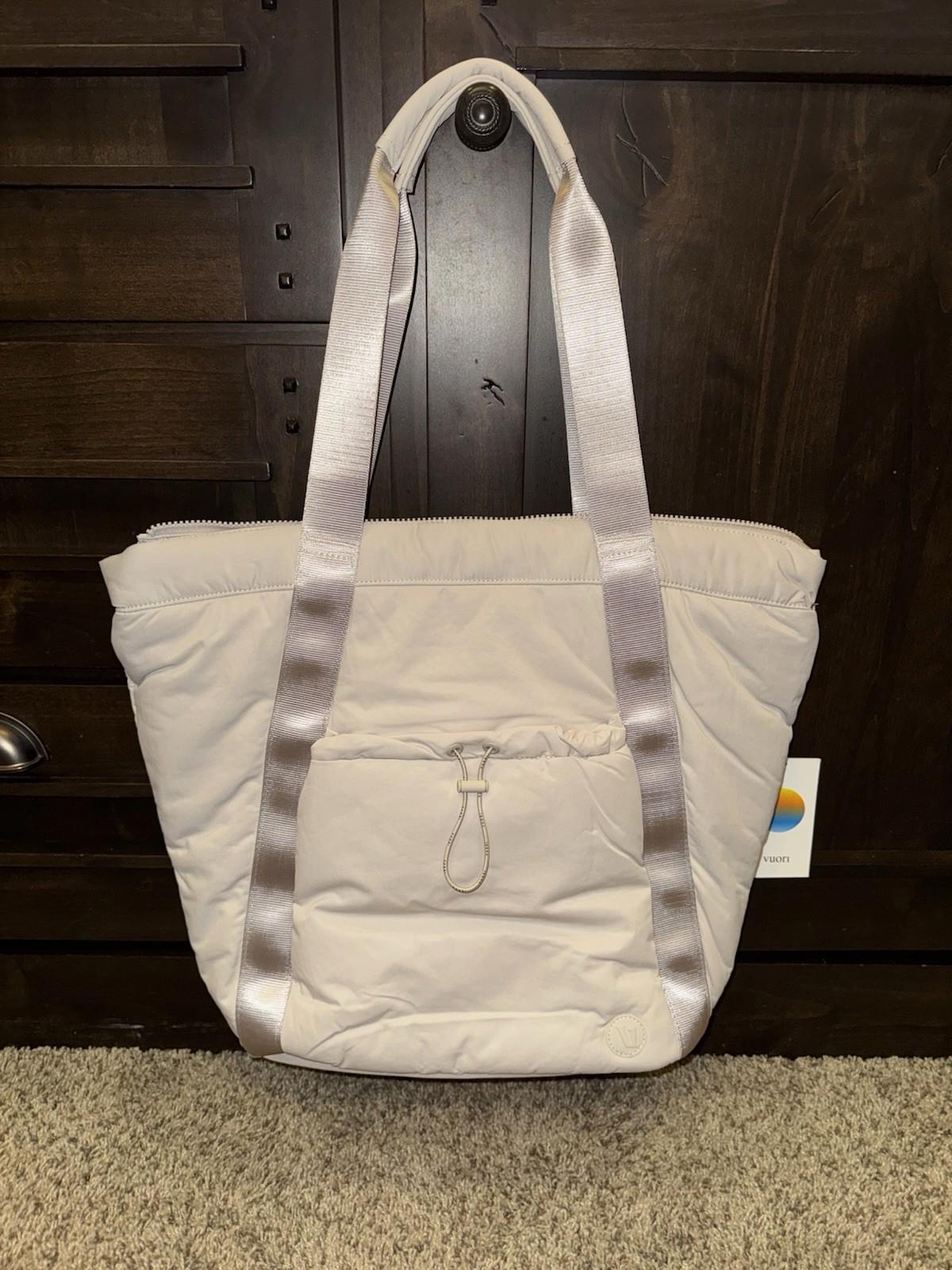 RARE Sold Out Brand New w/tag Vuori - All Around Tote Cream White new style NEW