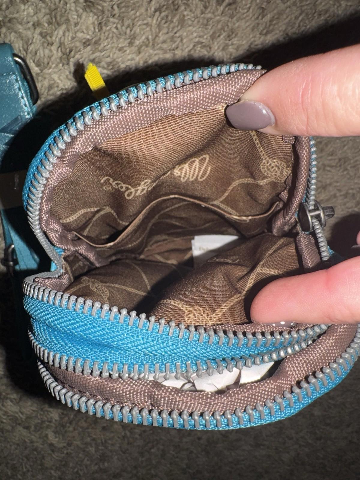 Wrangler Crossbody Sling Bag for Women Fanny Pack Purse Chest Bag Teal NWT