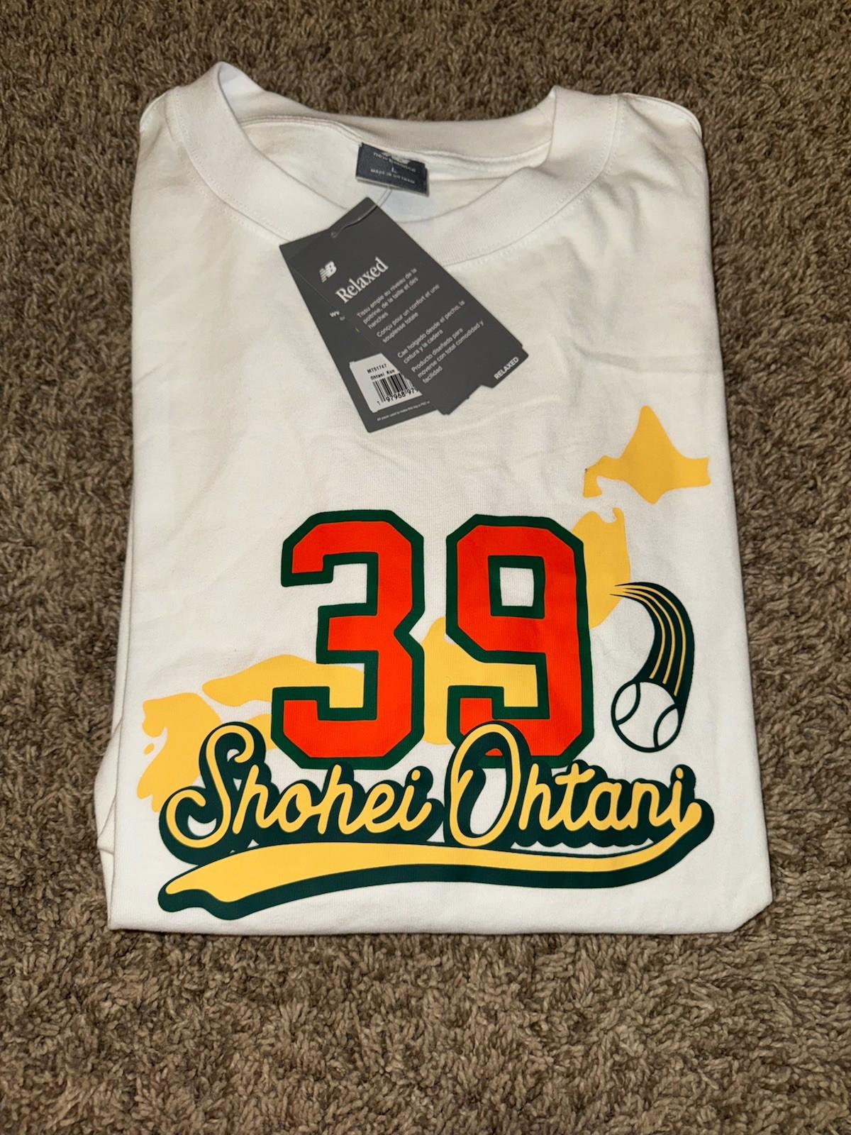 New Balance Shohei Memories Graphic T-Shirt. LG NWT