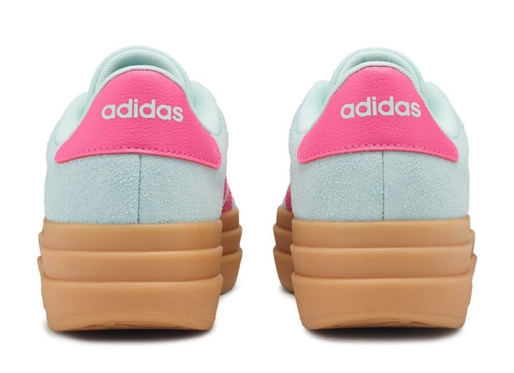 Adidas VL Court Bold Women's Athletic Shoe Sneakers Trainers Mint / Pink / Gum