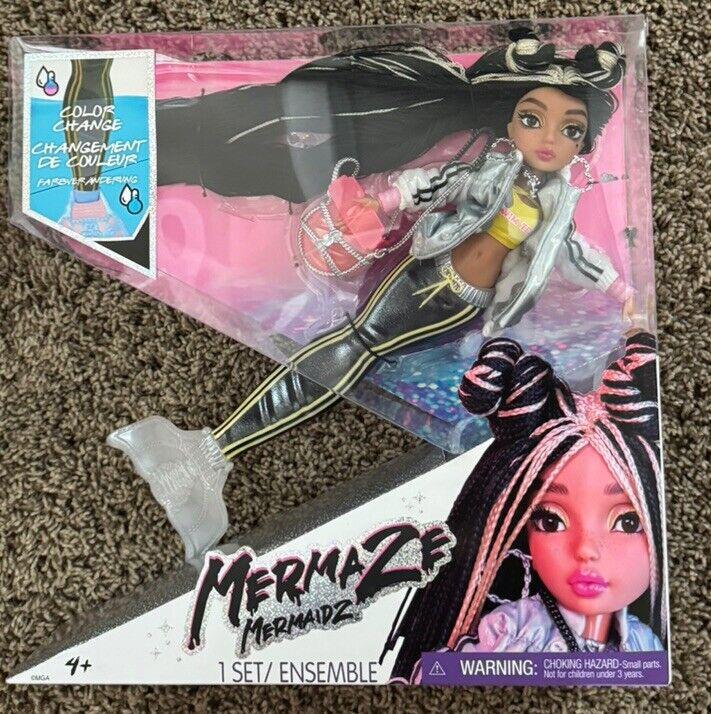 Mermaze Mermaidz Color Change Jordie Mermaid Fashion Doll with Accessories NEW!