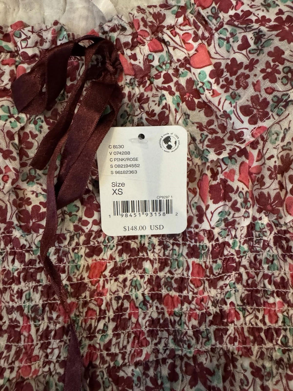 NEW! free people Tasha Mini  dress MSRP $148