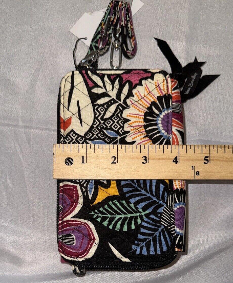 RARE Vera Bradley Kauai Floral RFID 3-in-1 Crossbody Bag Zip  Snap Wristlet NWT