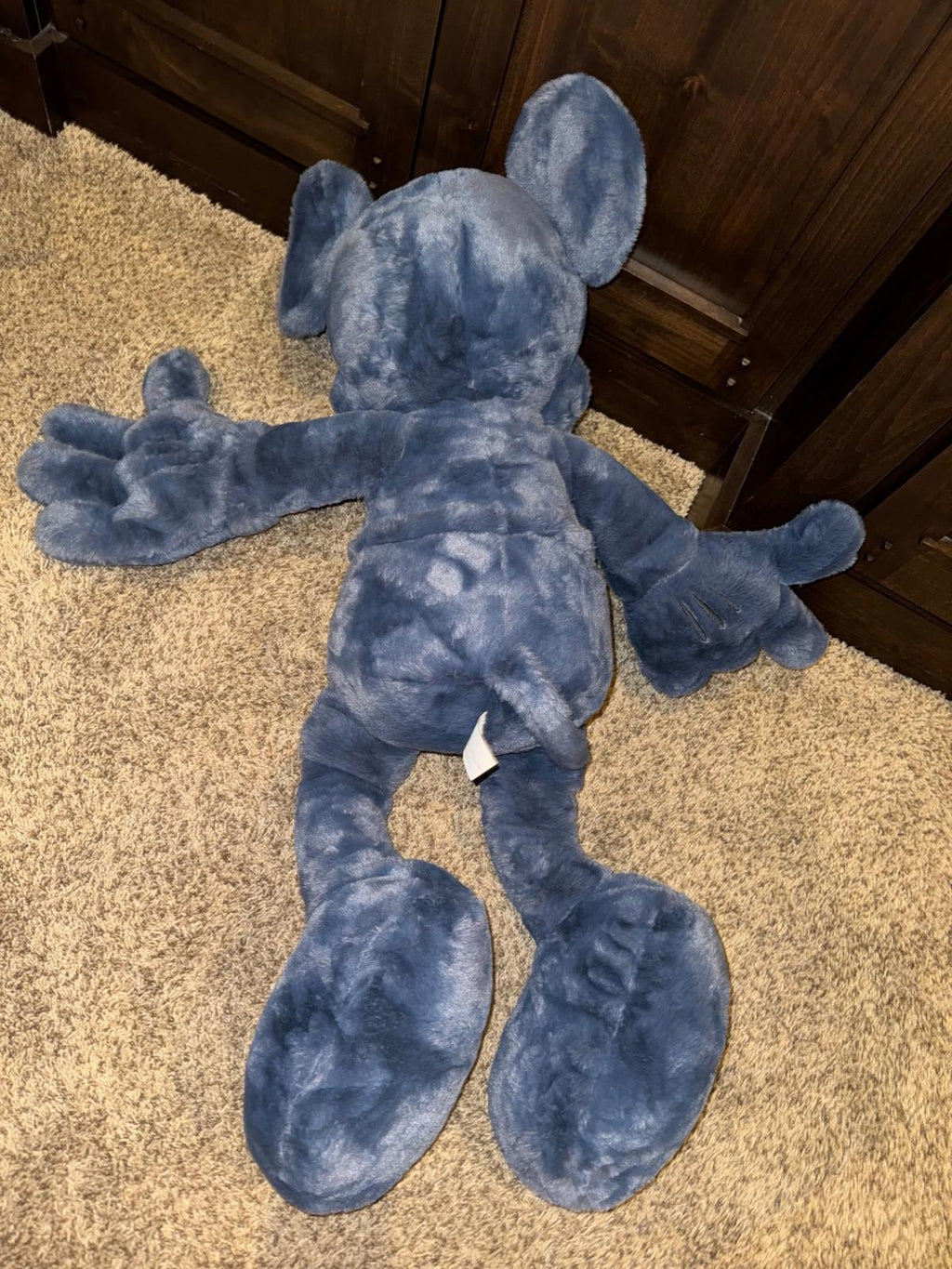 Mickey Mouse Monochromatic Jumbo Plush 40" Collectible Toy