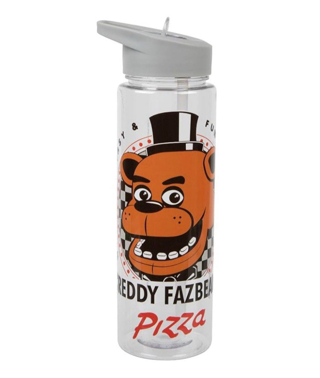 BIOWORLD FIVE NIGHTS AT FREDDYS FNAF FREDDY FAZBEAR PIZZA 24 FL OZ WATER BOTTLE