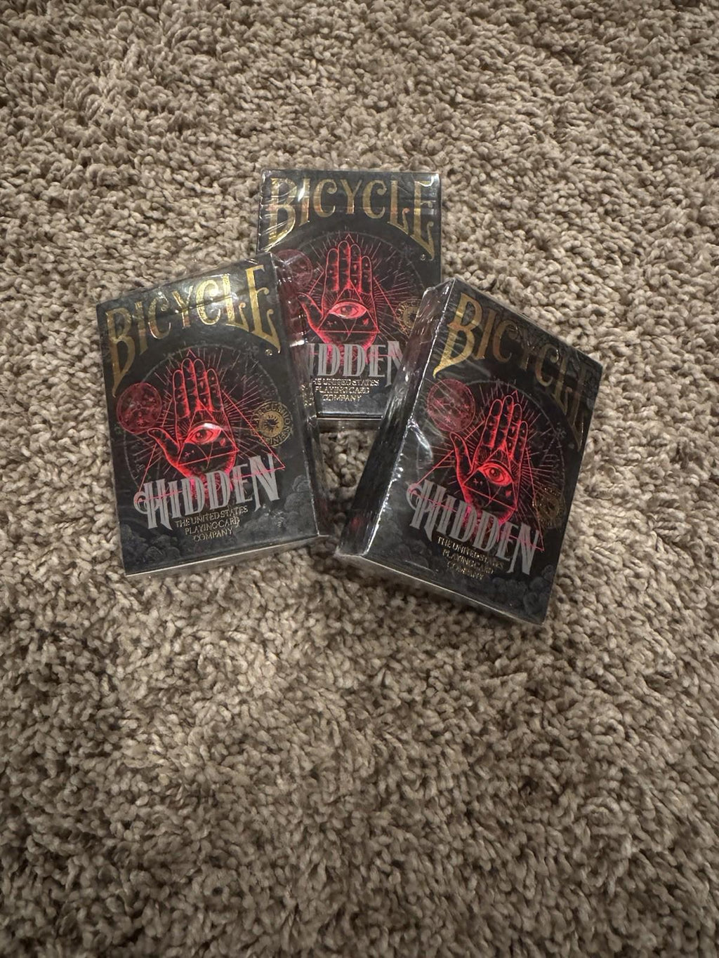 Bicycle Hidden Playing Card Deck - 2 PACKS New