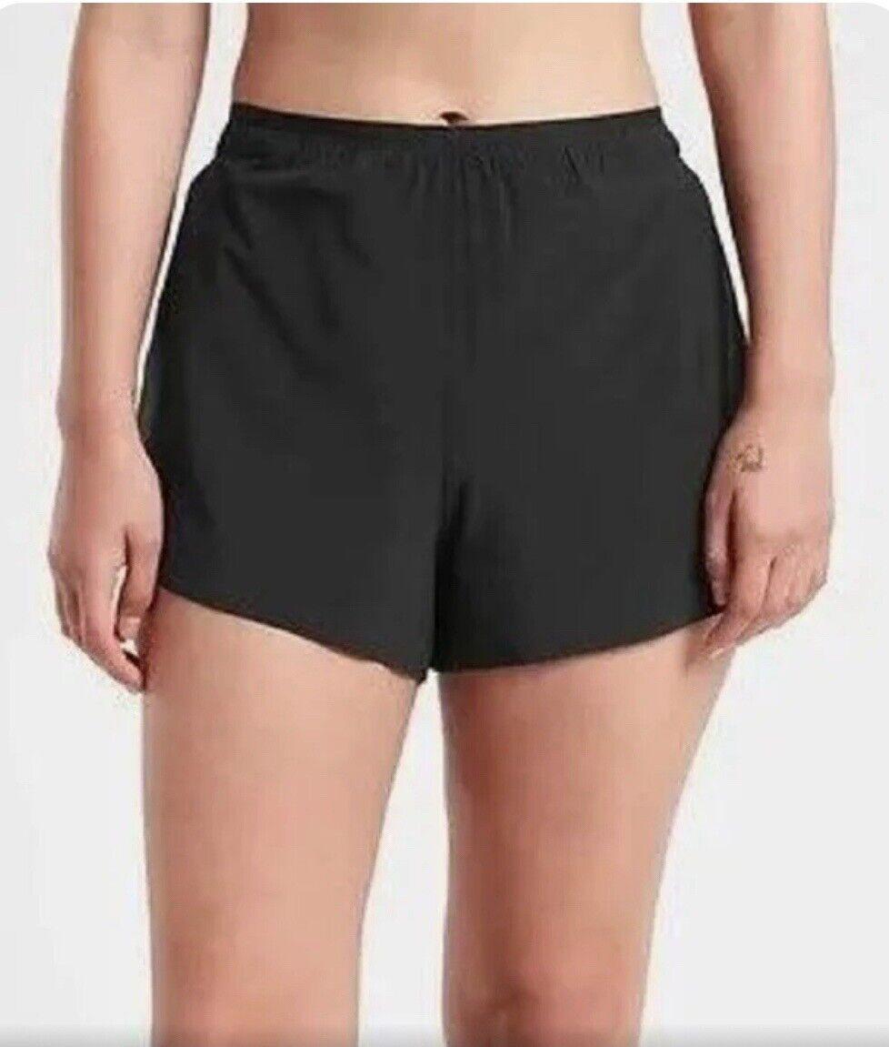 Athleta Interval Run Short-Black-Size 3X-NWT