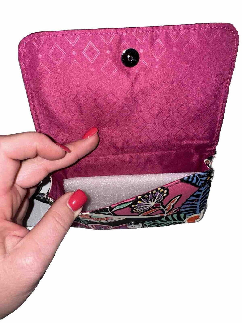 RARE Vera Bradley Kauai Floral RFID 3-in-1 Crossbody Bag Zip  Snap Wristlet NWT
