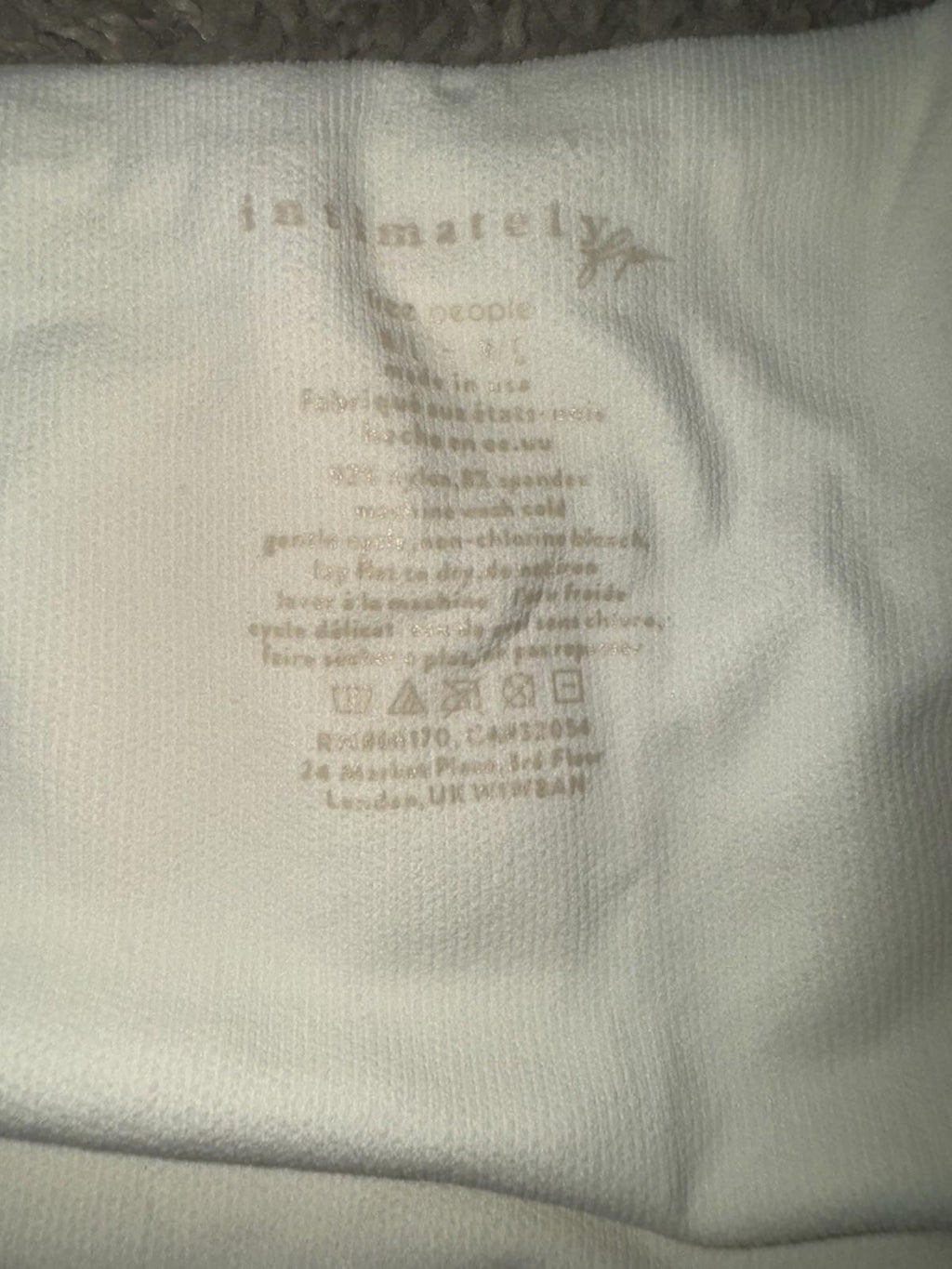 NEW SOLD OUT Intimately Free People The Carrie Tube Top Ivory NWT M/L