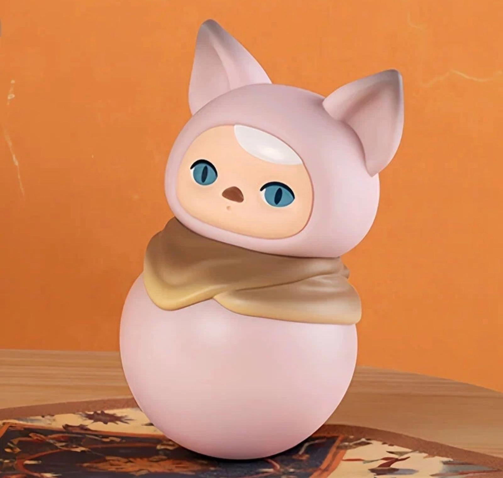 PUCKY Roly Poly Kitty Series Vinyl Plush Confirmed Blind Box Figure Authentic
