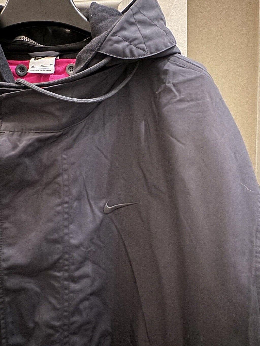 Nike Therma-Fit Life 3-in-1 Parka Jacket Black Pink Mens LG