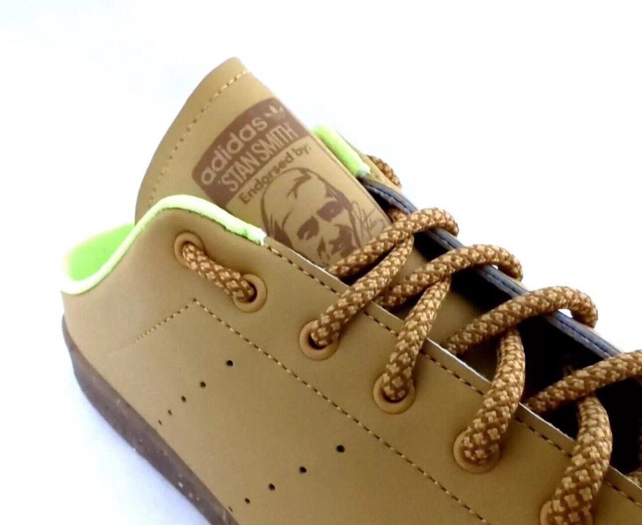 ADIDAS STAN SMITH Mule "Plant & Glow" Sz 10 Golden Beige