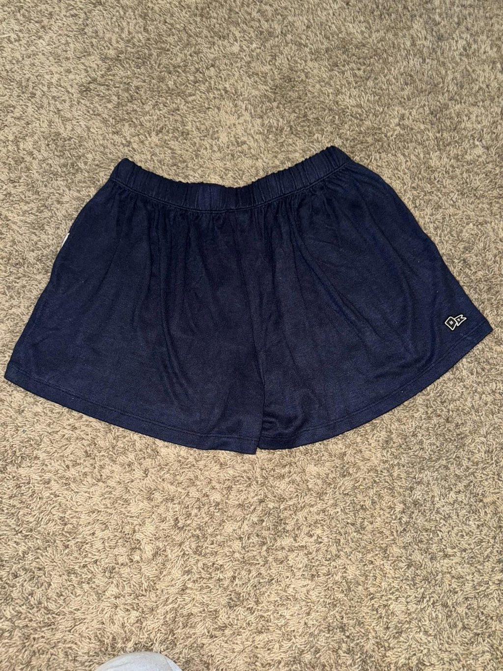 Hype & Vice West Virginia Mountaineers Ace Short Women's L White Navy SOLD OUT!