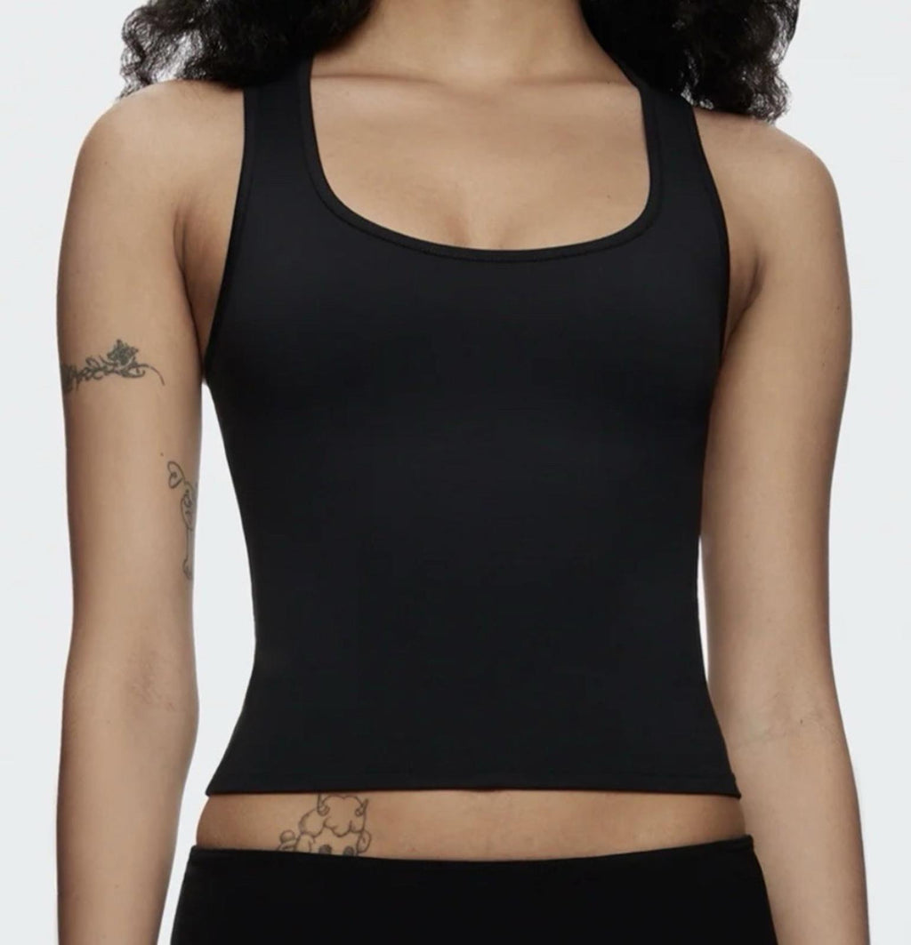 NEW Tank Air System Racerback Tank In Black Womens Size XS NWT