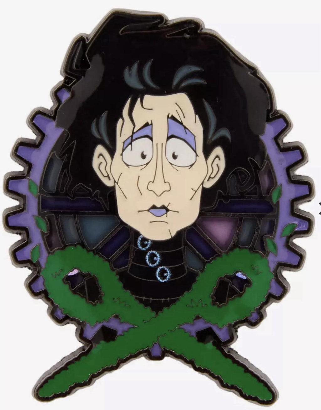 NEW Loungefly Edward Scissorhands Cameo Enamel Pin