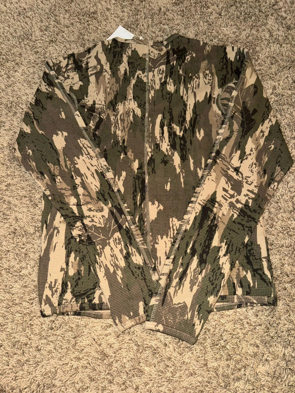 NEW No maintenance still camo overlook panel thermal SMALL NWT