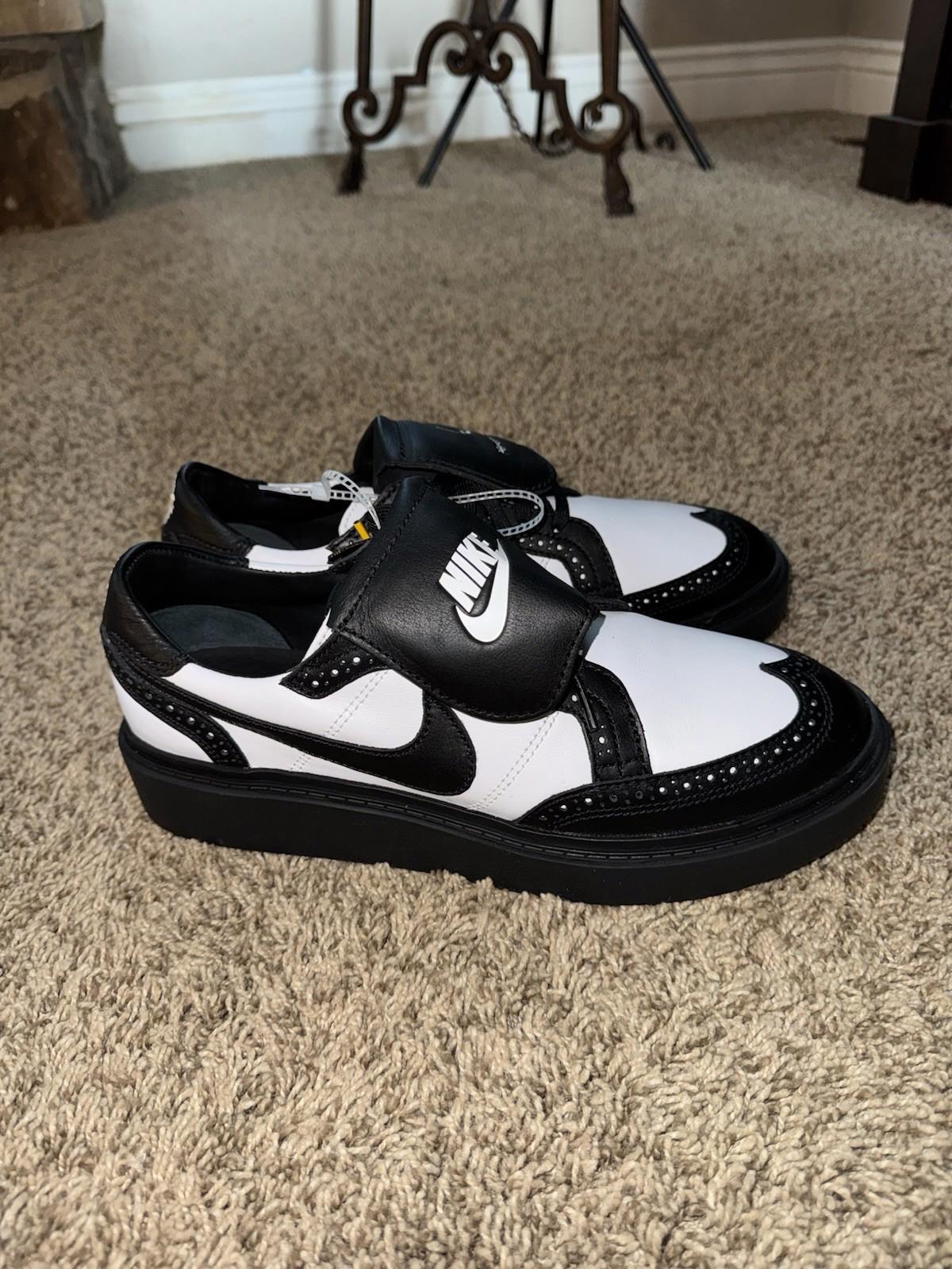 NIKE X PEACEMINUSONE  KWONDO 1 PANDA BLACK WHITE SZ 13 G DRAGON DH2482-101
