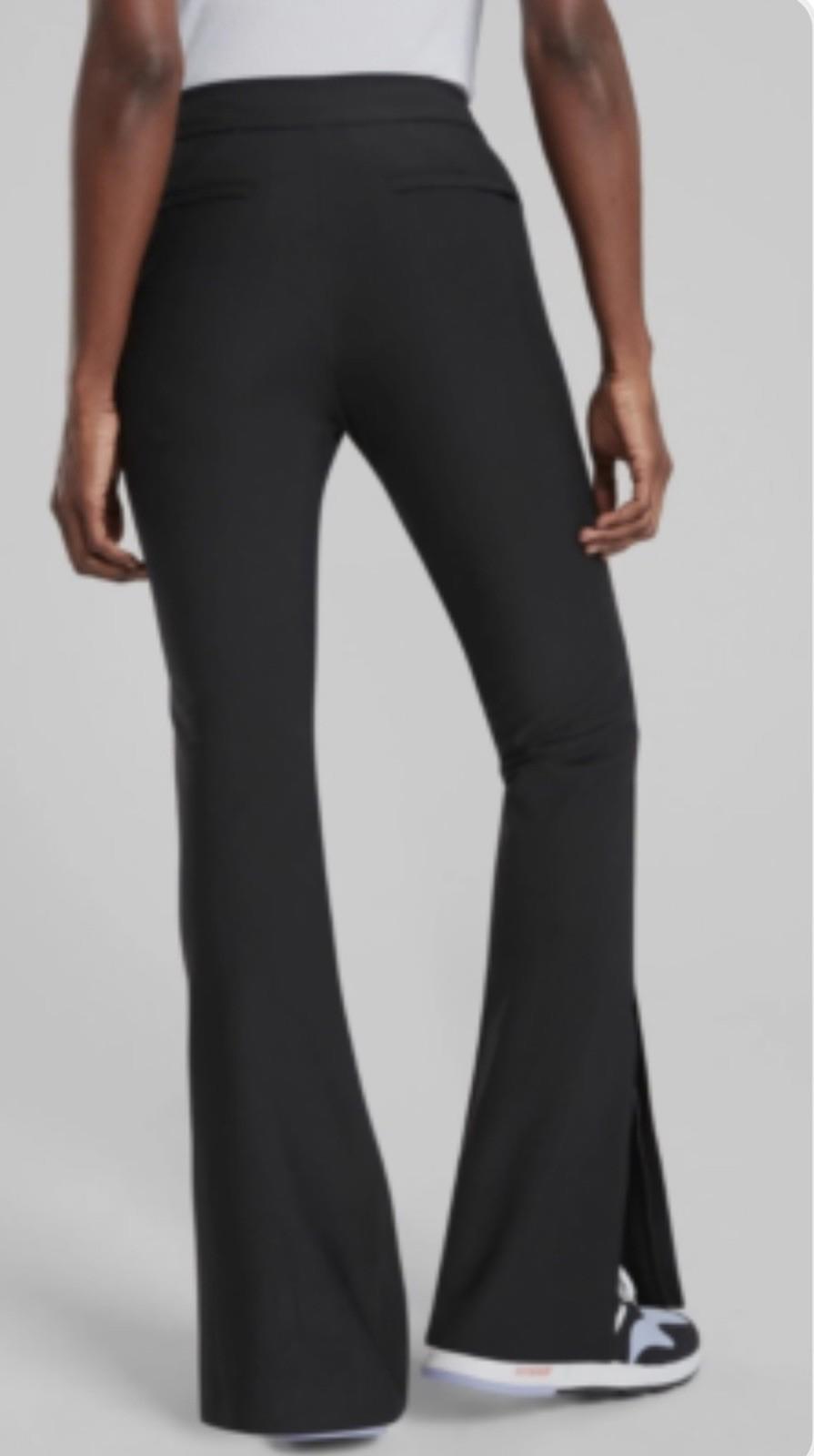 NWT ATHLETA Stellar Flare Trouser 4 Small Black Pant #486208 City Travel