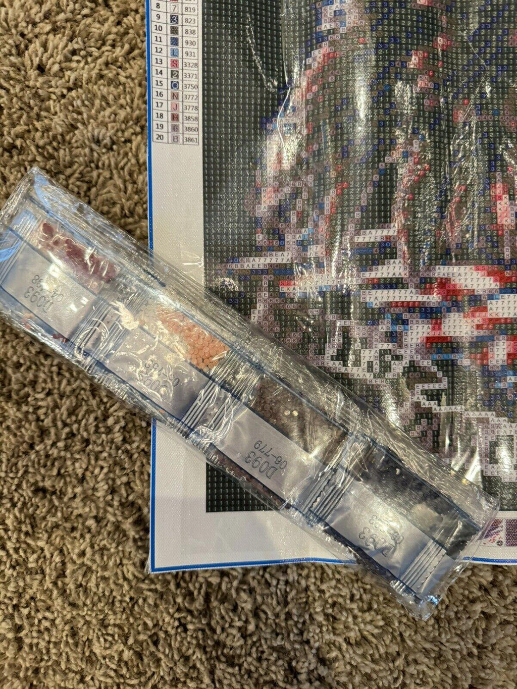 Diamond Drawing American Eagle USA Flag These Colors Don't Run NEW!
