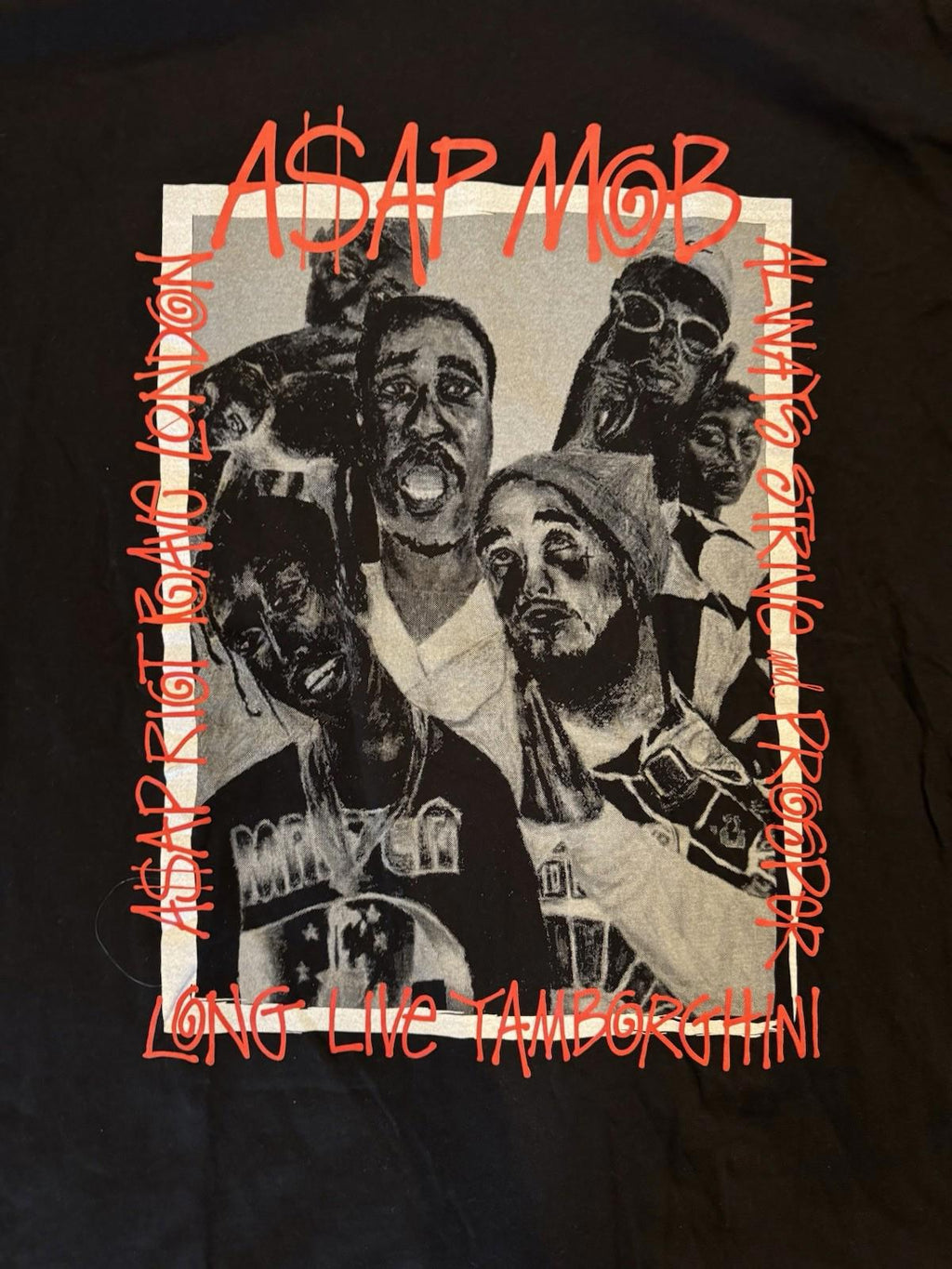 Asap Rocky × Stussy Friends & Family Boiler Room London Tee