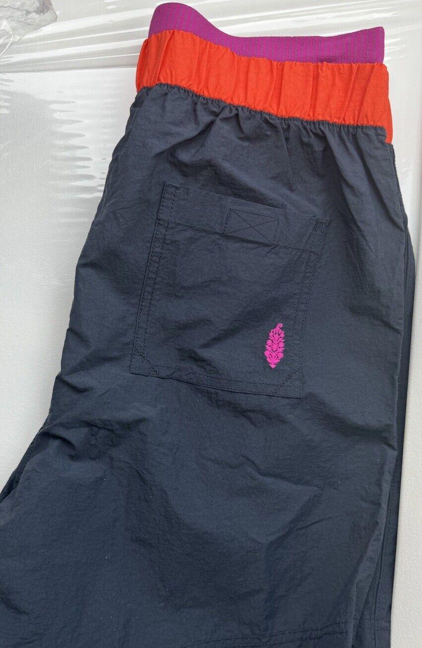 Free People Sun Daze Board Shorts Navy Colorblock S NWOT