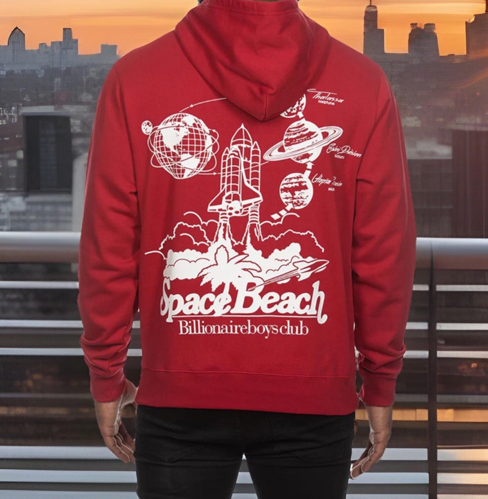 NEW! Billionaire Boys Club Space beach Hoodie Brand New With Tags Size MED