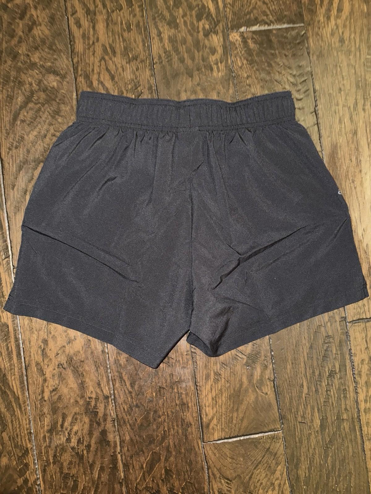 Gymshark Men's Slim Fit Drawstring Sport 5" Shorts MP7 Black Small NWOT
