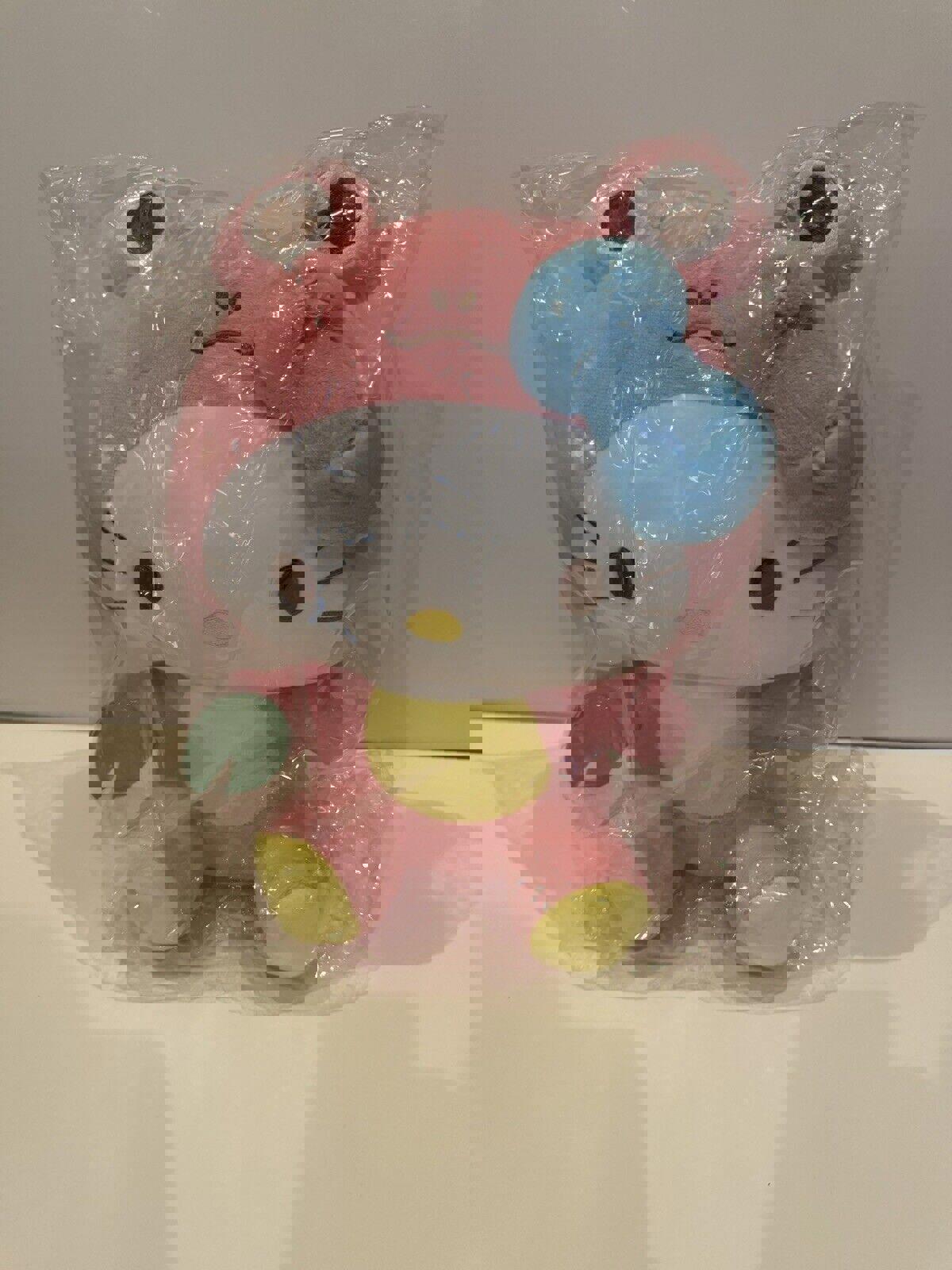 13” Hello Kitty Sanrio Kawaii Frog Suit Plush Figure PINK