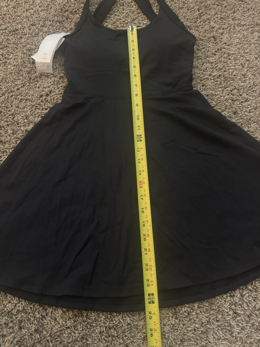 RIGOLLA Backless Cut Out Twisted in back Bra Dress with shorts Size SMALL-NWT