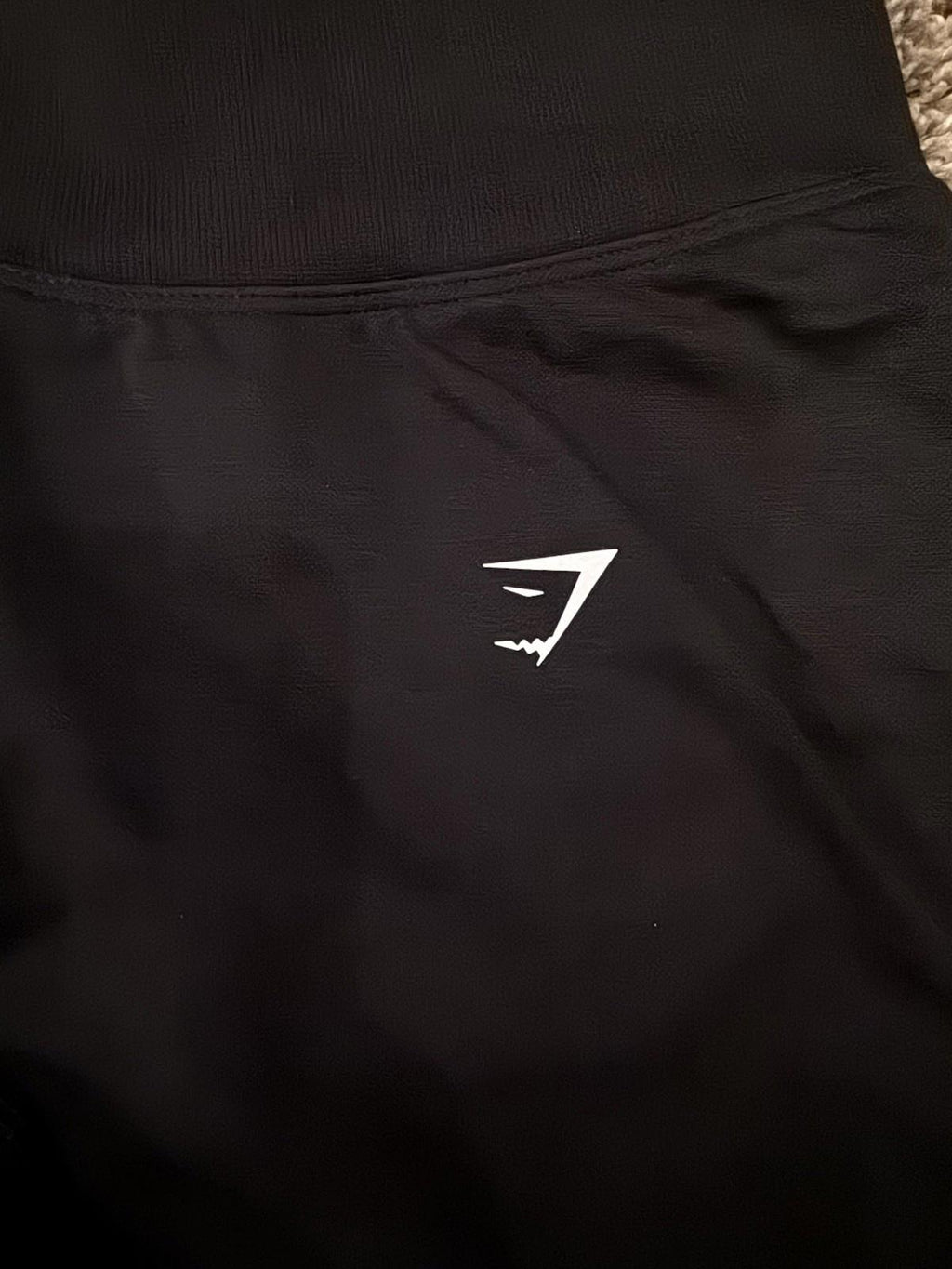Gymshark Womens Seamless Compression Shorts Black LG NEW Scrunch Butt NWOT