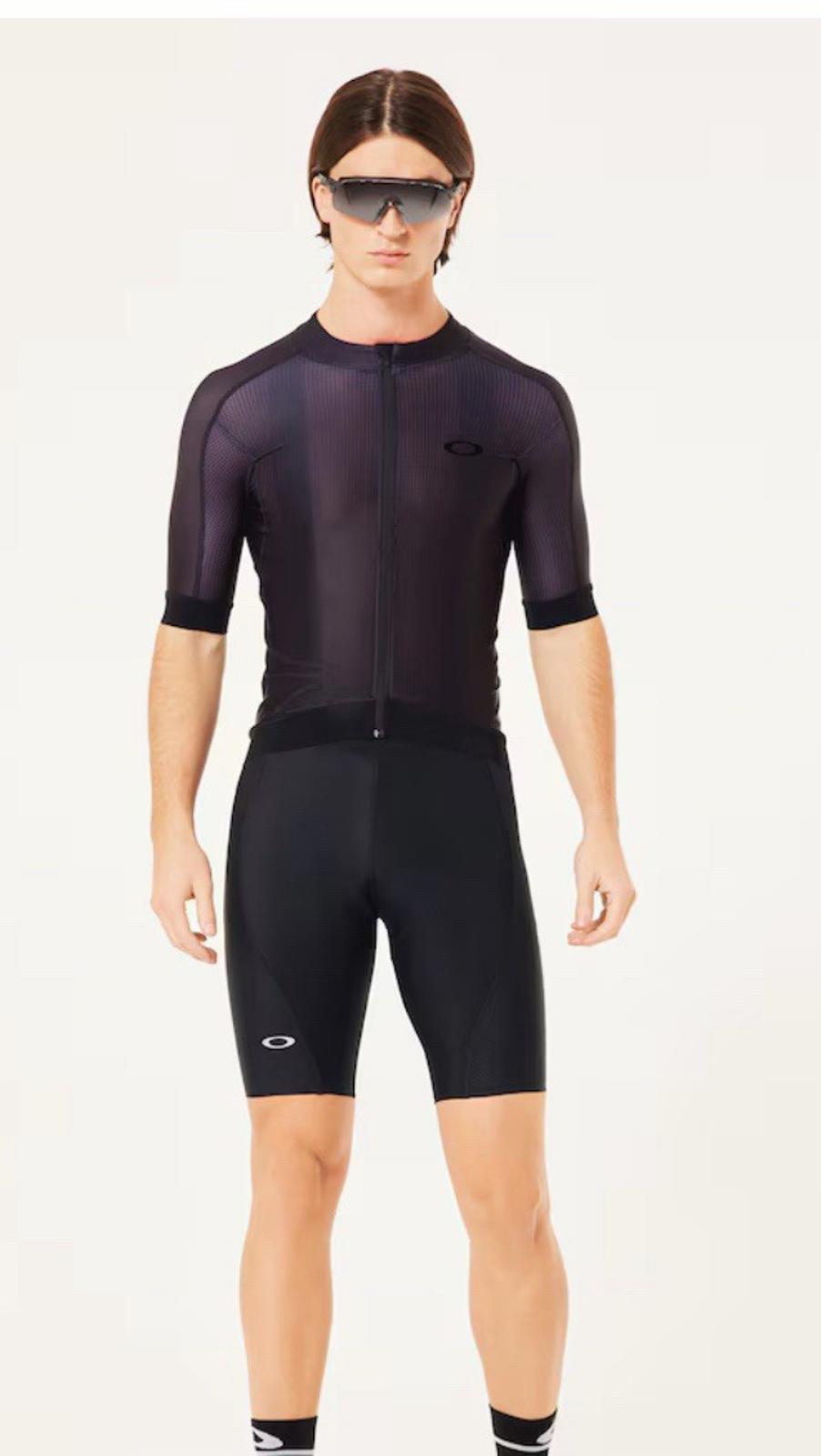 NEW! Oakley Endurance Mix Jersey Uniform Black Road Bike NWT FOA406782
