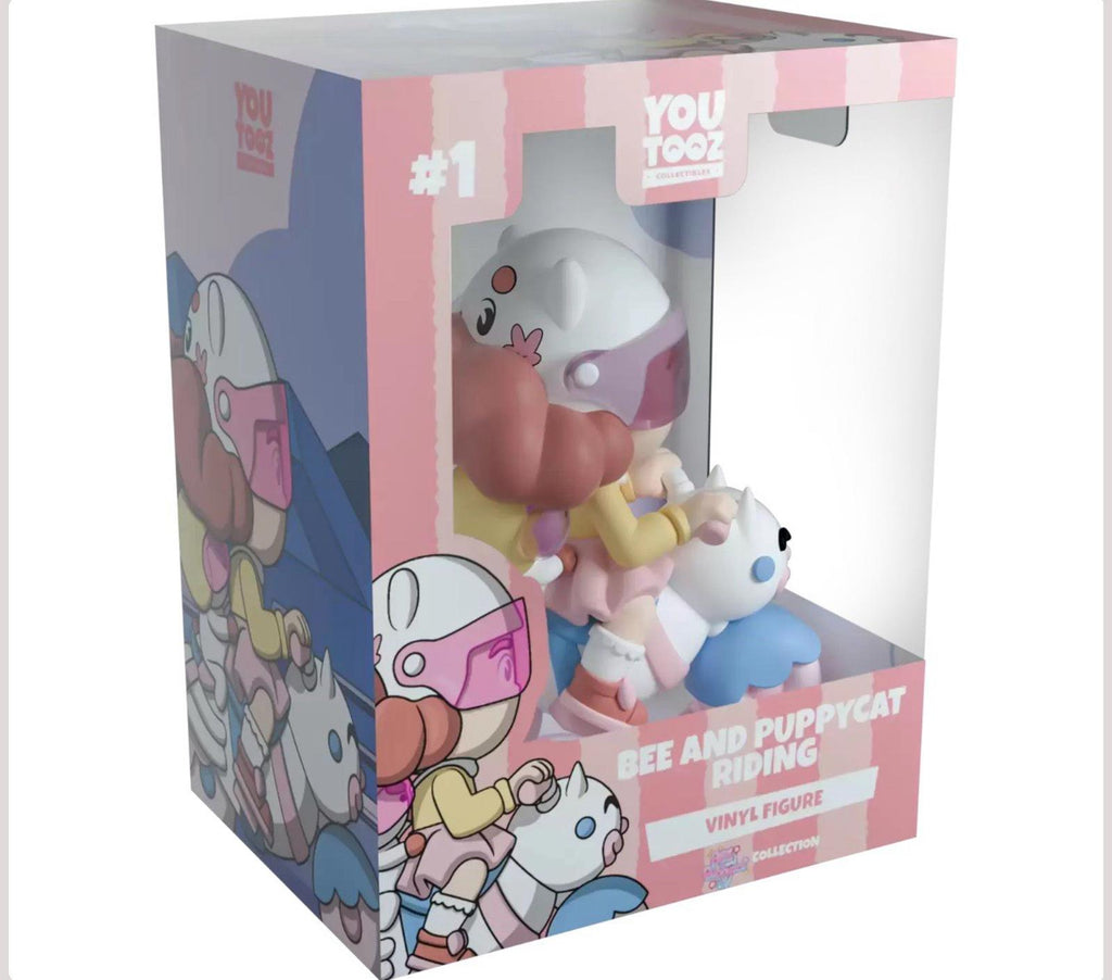 Youtooz Bee and Puppycat Riding Limited Vinyl Plastic Figure H11.2cm(4.4inch)