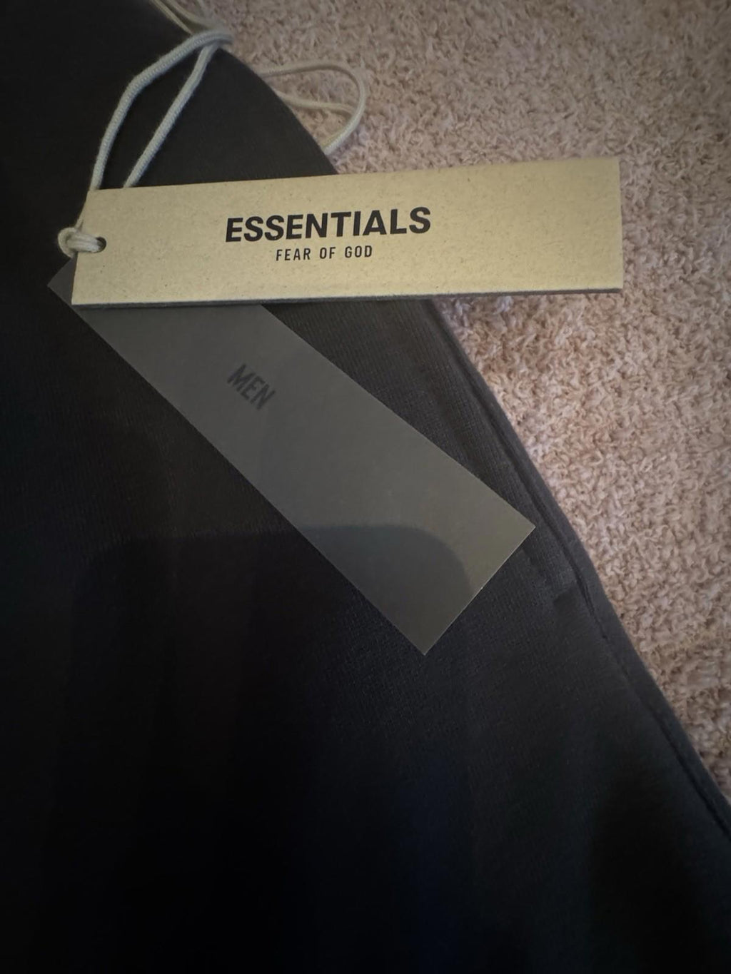 NWT FOG Fear of God Essentials 1977 Tapered Joggers Sweatpants Size XSmall Iron
